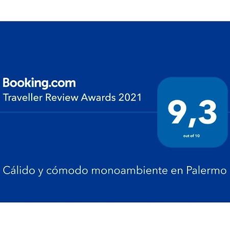 Calido Y Comodo Monoambiente En Palermo Leilighet Buenos Aires Eksteriør bilde