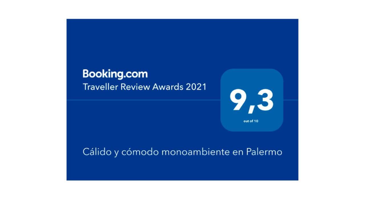 Calido Y Comodo Monoambiente En Palermo Leilighet Buenos Aires Eksteriør bilde